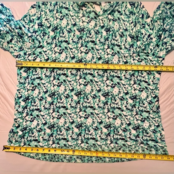 NEW Women’s 3/4 Bell Sleeves Blouse Tunic Top Sz 3X Tie Back Boho NWT - Picture 10 of 15